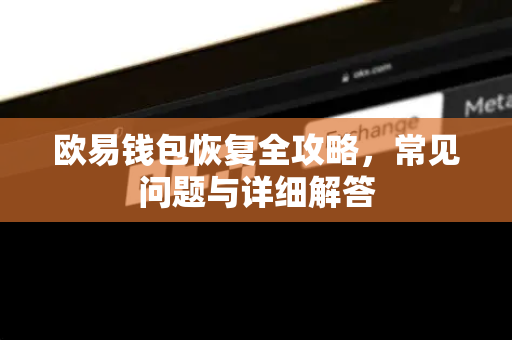 欧易钱包恢复全攻略，常见问题与详细解答-第1张图片-欧易OKX 官网下载 | 官方移动客户端 - 桌面端
