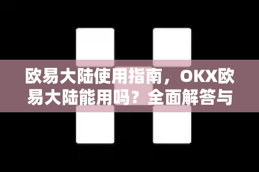 欧易大陆使用指南，OKX欧易大陆能用吗？全面解答与操作详解